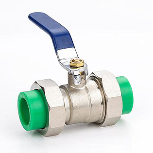 VANNE PPR D ARRET DOUBLE UNION 63