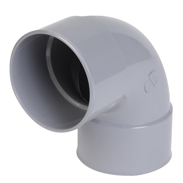 COUDE PVC EVACUATION 87 30 FF D90