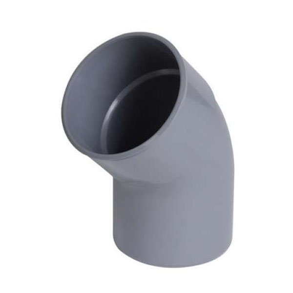 COUDE PVC EVACUATION 45 MF D140