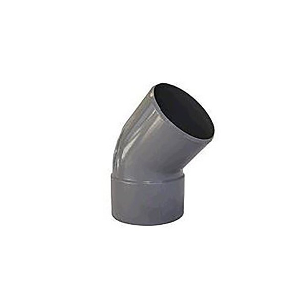 COUDE PVC EVACUATION 45 MF D200