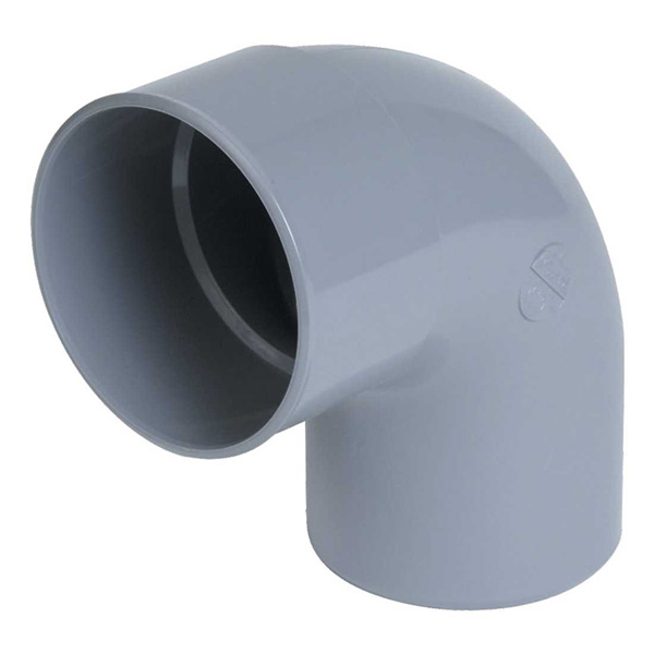 COUDE PVC EVACUATION 87 30 MF D63