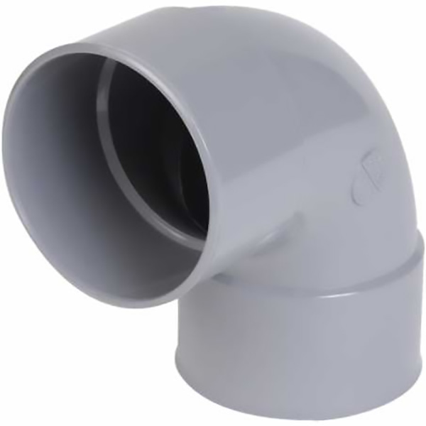 COUDE PVC EVACUATION 87 30 MF D80
