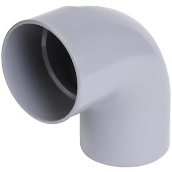 COUDE PVC EVACUATION 87 30 MF D90