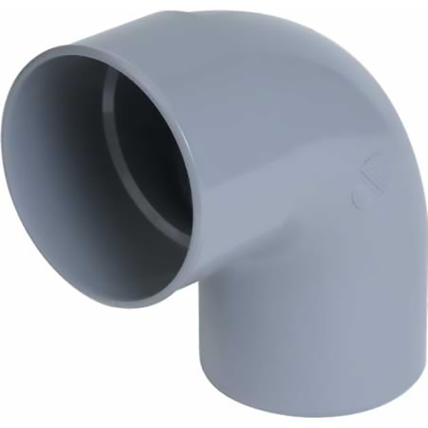 COUDE PVC EVACUATION 87 30 MF D160