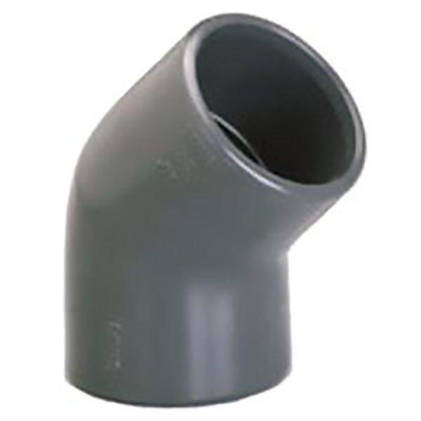 COUDE PVC PRESSION 45 D200