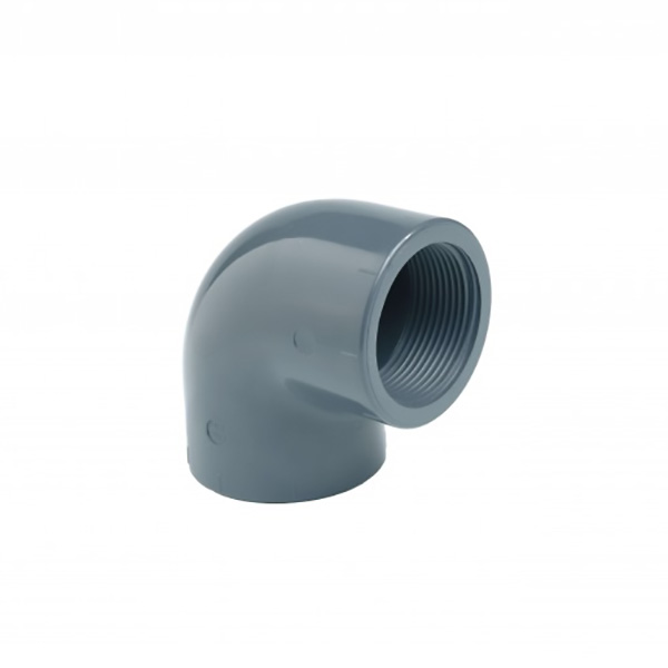 COUDE PVC PRESSION TARAUDE 90° D40 1- 1/4"