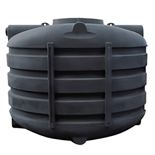 FOSSE SEPTIQUE 5000L DIAM:219CM HAUT:177CM SMTP NOIR 15PERS
