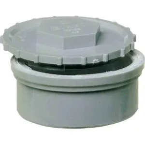 RACCORD EVACUATION TAMPON DE VISITE D75