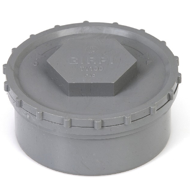 RACCORD EVACUATION TAMPON DE VISITE D160