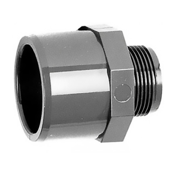 RACCORD EMBOUT FILETE PVC PRESSION 75/90 2- 1/2