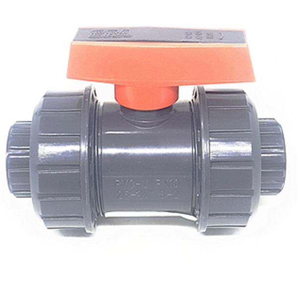 VANNE A BILLES PVC A COLLER D75