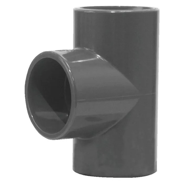 TE PVC PRESSION 90° D90