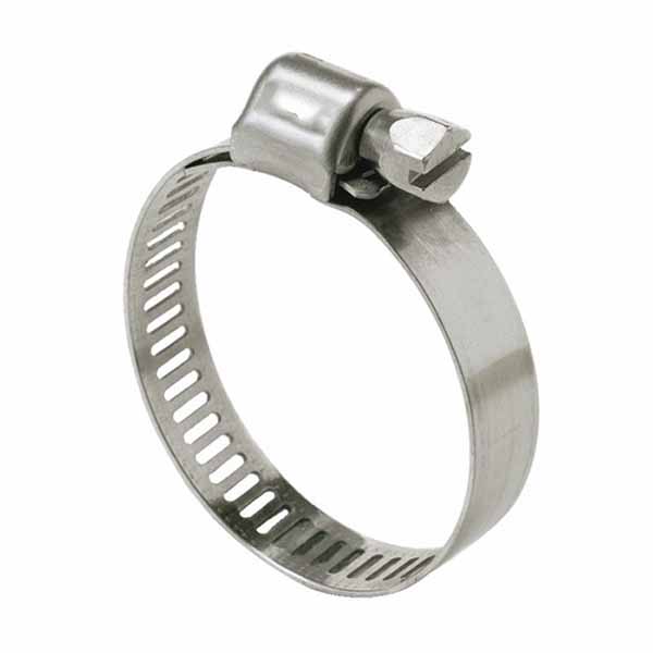 COLLIERS DE SERRAGE BANDE ACIER 9 MM DIAMETRE DE SERRAGE : 16 A 27 MM