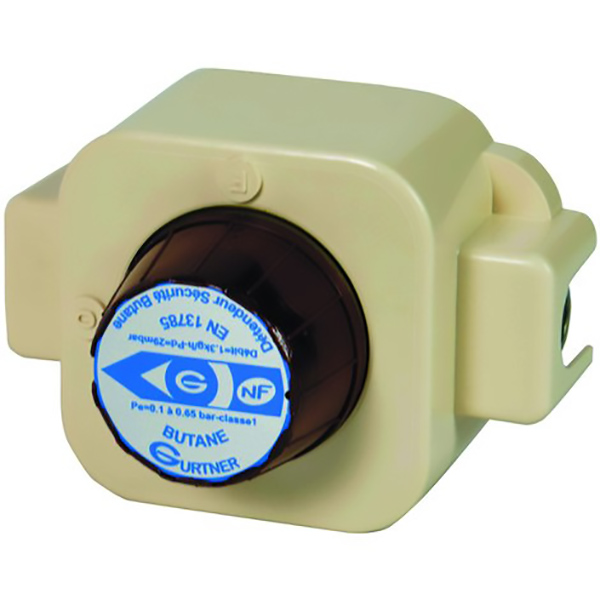 DETENDEUR SECURITE BUTANE 1,3KG/H 29MBAR NF EN CLASSE 1 M20X150