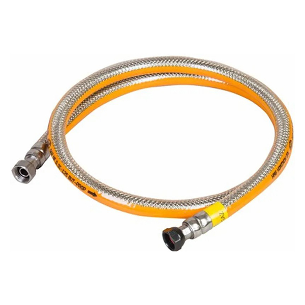 FLEXIBLE INOX POUR BUTANE/PROPANE NF - 1,5M