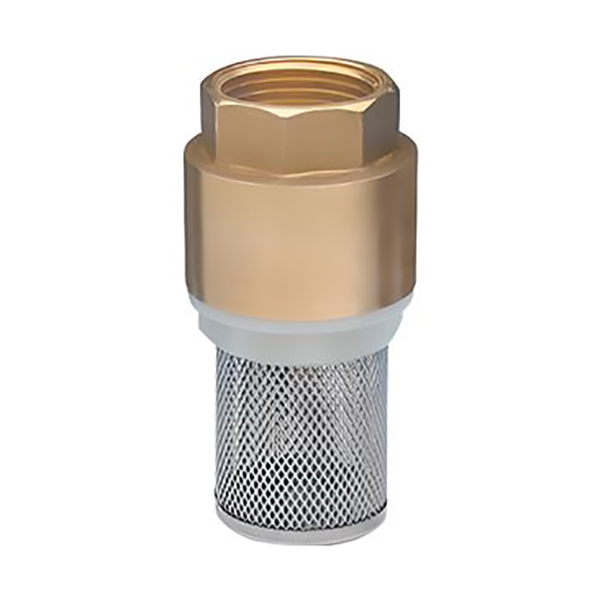 CREPINE ANTI-RETOUR AVEC FILTRE EN INOX F-F 1-1/2