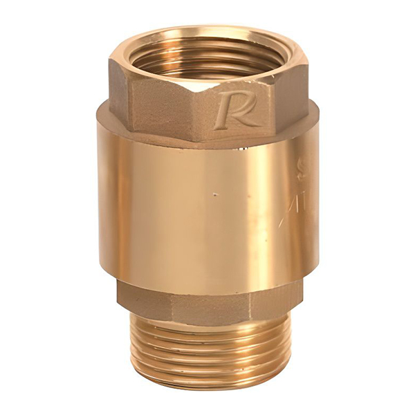 CLAPET ANTI-RETOUR UNIVERSEL AVEC BOUCHON EN NYLON F-F 1-1/4