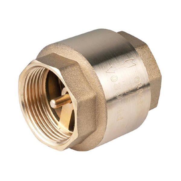 CLAPET ANTI-RETOUR UNIVERSEL AVEC BOUCHON EN NYLON F-F 1-1/2