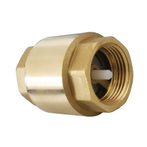 CLAPET ANTI-RETOUR UNIVERSEL AVEC BOUCHON EN NYLON F-F 3-