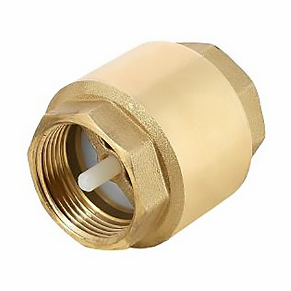 CLAPET ANTI-RETOUR UNIVERSEL AVEC BOUCHON EN NYLON F-F 4-