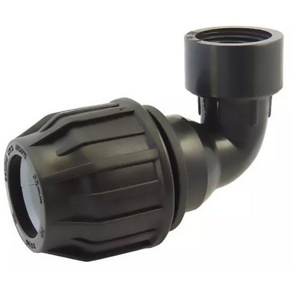 COUDE POLYETHYLENE FEMELLE PLAST D20 - F 1/2 VRAC ETIQUETE