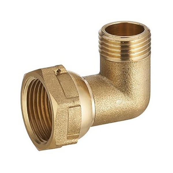 COUDE D ALIMENTATION POUR COLLECTEUR M 1/2" - F LIBRE 3/4"