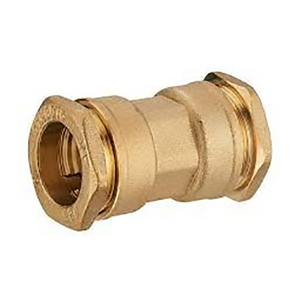 RACCORD DROIT POLYETHYLENE EGAL LAITON D32 - D32 LIEN 1 PIECE