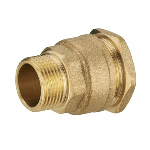 RACCORD DROIT POLYETHYLENE MALE LAITON D25 - M 3/4 LIEN 1 PIECE