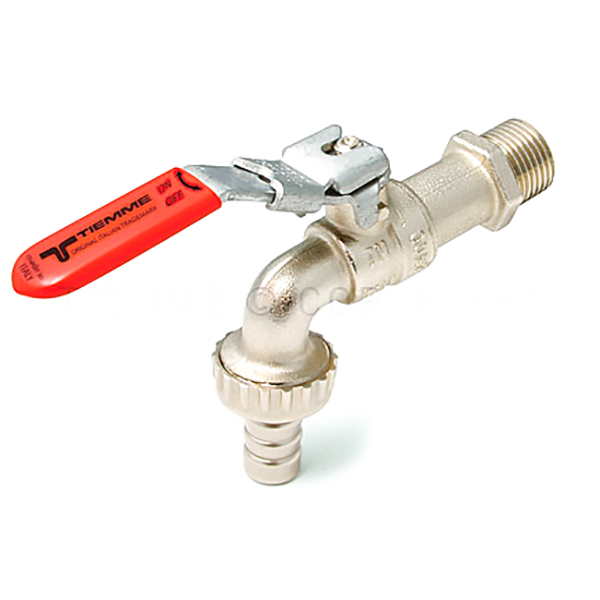 ROBINET D ARROSAGE 1/4 DE TOUR, 1/2-MANETTE PLATE