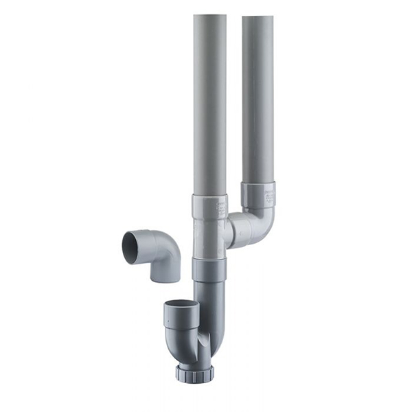 SIPHON DOUBLE M.A.L D40 SORTIE HORIZ