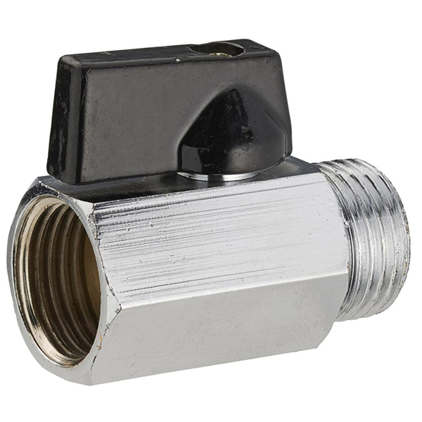 MINI VANNE D ARRET A SPHERE MF 1/2 LIEN 1PIECE