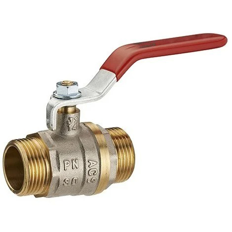 VANNE A SPHERE MANETTE PASS. TOTAL DM 3/8 NICKEL VRAC ETIQUETE