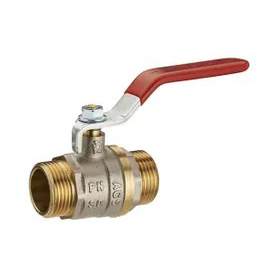 VANNE A SPHERE MANETTE PASS. TOTAL DM 1/2 NICKEL VRAC ETIQUETE
