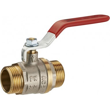 VANNE A SPHERE MANETTE PASS. TOTAL DM 3/4 NICKEL LIEN 1PIECE