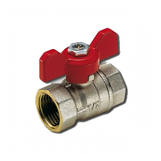 VANNE SPHERE SCIROCCO , MANETTE EN T ROUGE F-F 1/2-