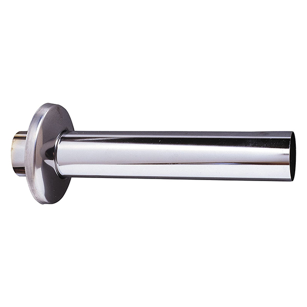 SORTIE MURALE EN LAITON CHROME