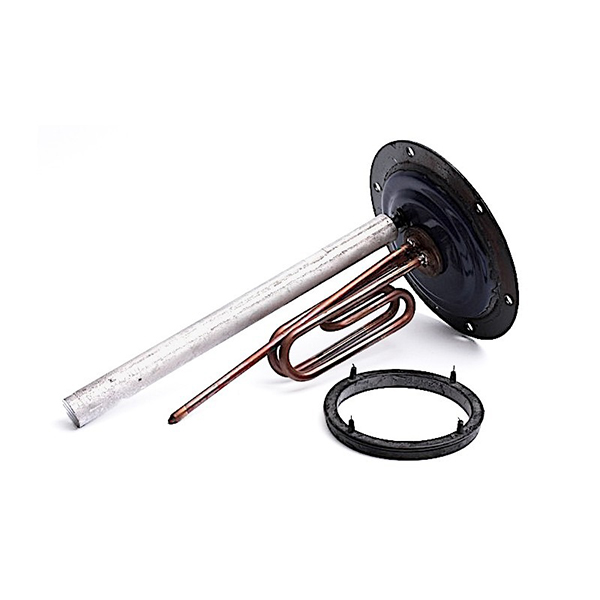 RESISTANCE 1600W POUR CHAUFFE-EAU VERTICAL 150L (ELEMENT BLINDE 230V + ANODE + JOINT)