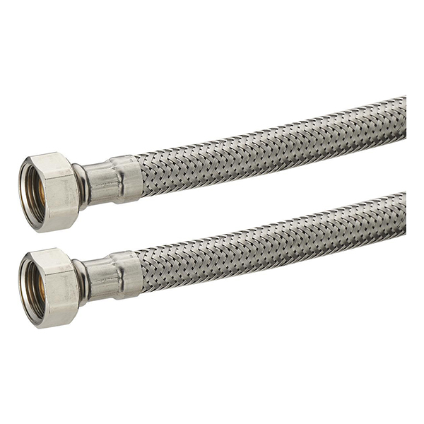 FLEXIBLE ALIMENTATION INOX FF 3/4" -3/4" L:300MM DN13