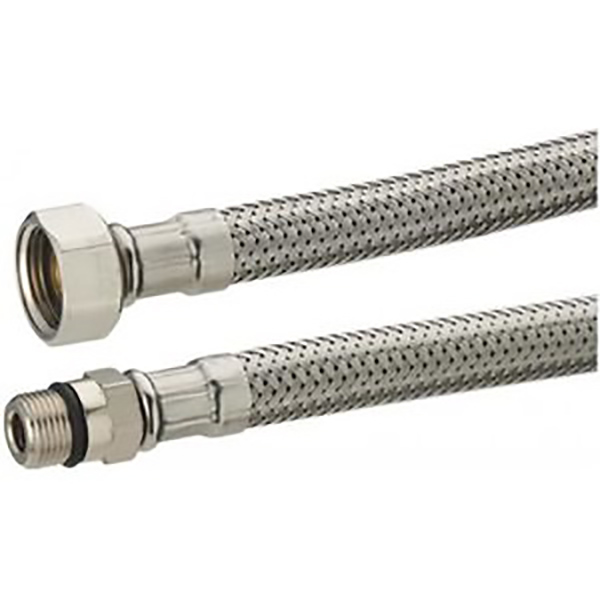 FLEXIBLE ALIMENTATION INOX MF 3/8" -1/2" L:300MM DN8