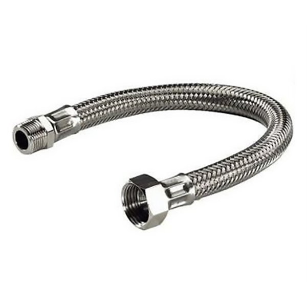 FLEXIBLE RACCORDEMENT SANITAIRE DIM INTERERIEUR 8MM FM15/21 - 30CM