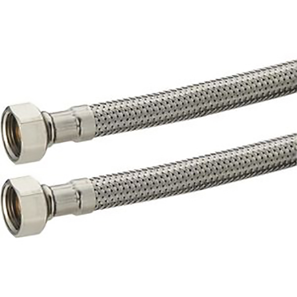 FLEXIBLE RACCORDEMENT SANITAIRE DIM INTERERIEUR 13MM FF20/27 - 50CM