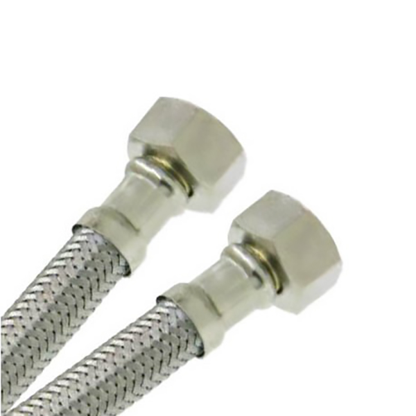 FLEXIBLE RACCORDEMENT SANITAIRE DIM INTERERIEUR 8MM FF12/17 - 15CM