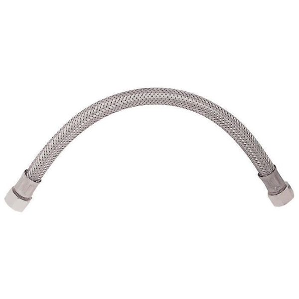 FLEXIBLE RACCORDEMENT SANITAIRE DIM INTERERIEUR 8MM FF15/21 - 80CM