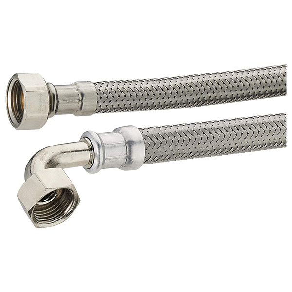 FLEXIBLE RACCORDEMENT SANITAIRE DIM INTERERIEUR 13MM FF20/27 - 100CM