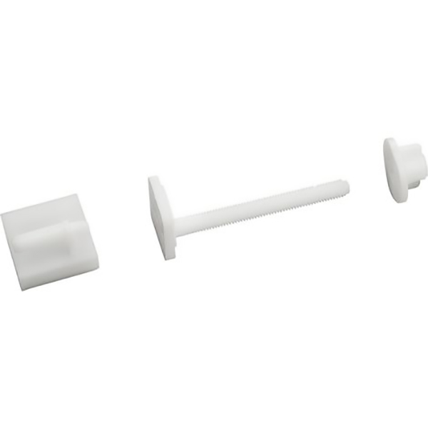 GLISSIERE ET FIXATION D ABATTANT DE WC TETE C27 M8 L:75 ALLIBERT COQUE 2PIECES
