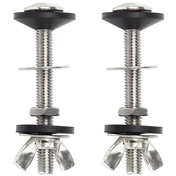 FIXATION POUR RESERVOIR WC AVEC JOINT AUTOMATIQUE