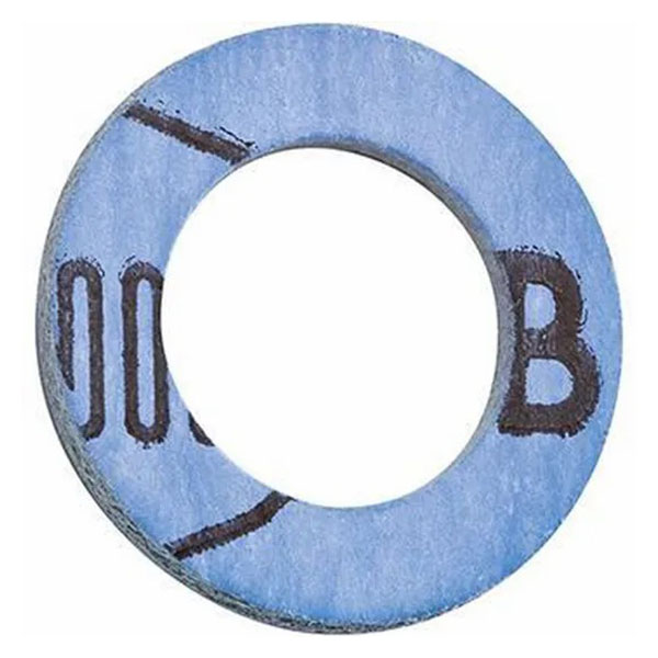 JOINT FIBRE INTERIEUR GAZ NATUREL BLEU 18.4X23.8X2 POUR 20X27 / COQUE 5 PIECES