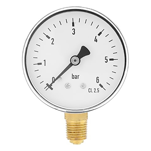 MANOMETRE 0-10 BARS M 1/4 PRISE LATERALE