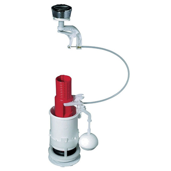 MECANISME WC DOUBLE POUSSOIR D157