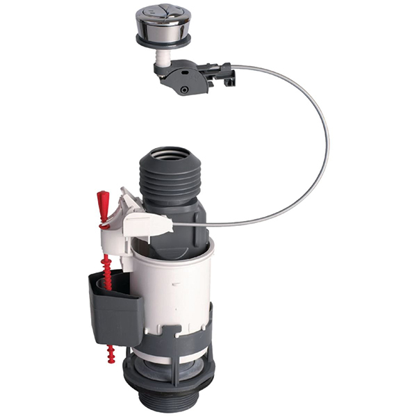 MECANISME (SEUL) ECO DE WC DOUBLE A CABLE